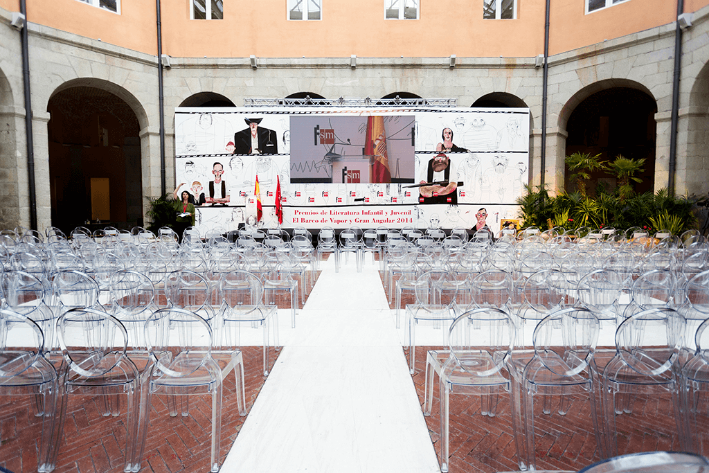 ENTREGA PREMIOS FUNDACIÓN SM LITERATURA INFANTIL: MONTAJE